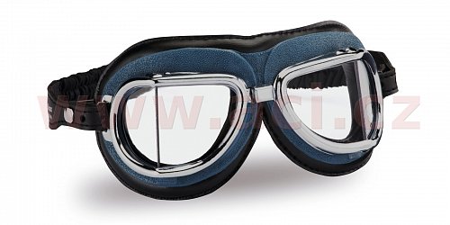 Vintage brýle 513, CLIMAX (modré/chrom, skla čirá)